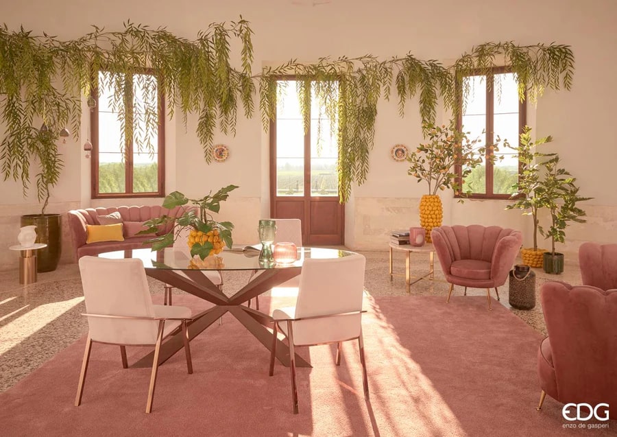 EDG Enzo De Gasperi Chakra Lemon Vase H 60 Cm D 30 Cm Yellow Color 134 Fruits