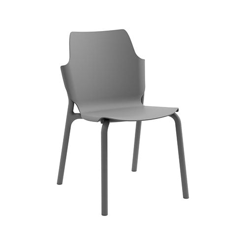 Dimo Shila Polypropylene Grey Chair