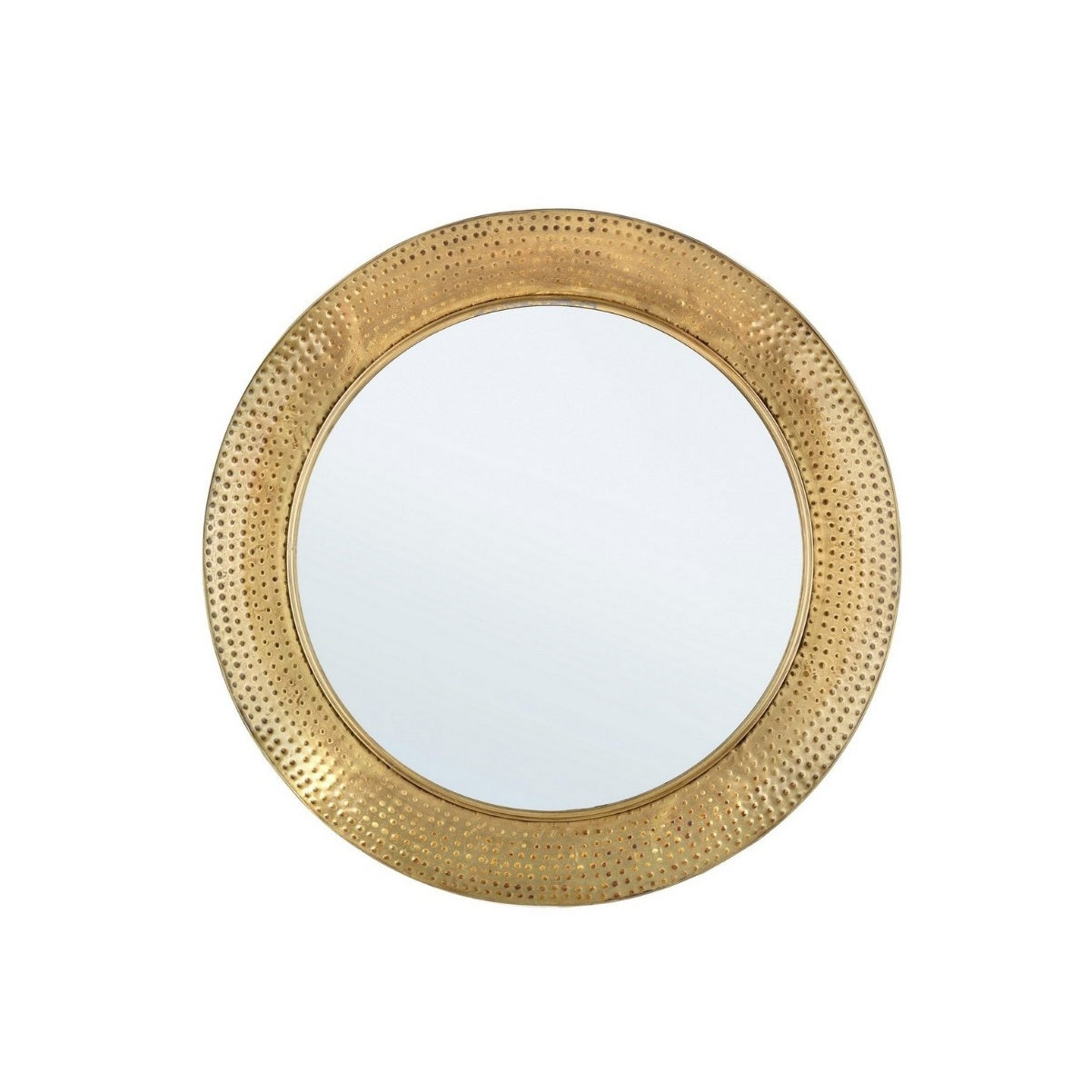 Bizzotto Adara Round Gold Mirror