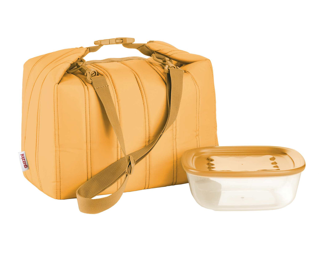 guzzini guzzini borsa termica grande con contenitore salvafreschezza giallo mango ean 8008392374558