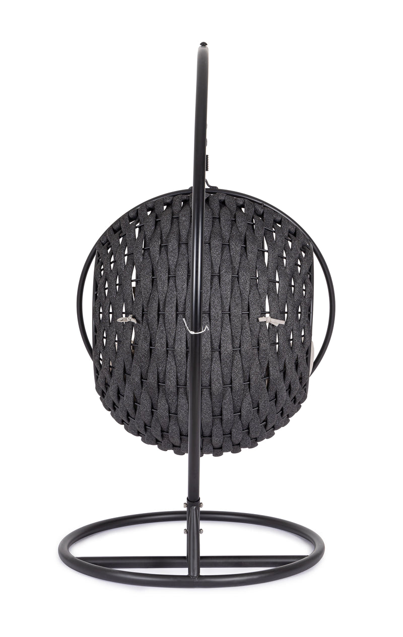 bizzotto bizzotto poltrona sospesa galapagos max 130 kg nero ean 8051836678118