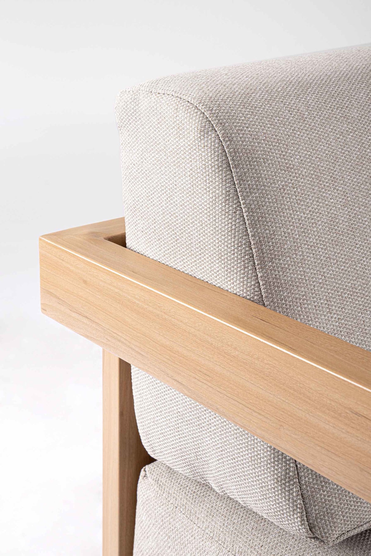 Bizzotto Set 4 Theseus Natural Living Room