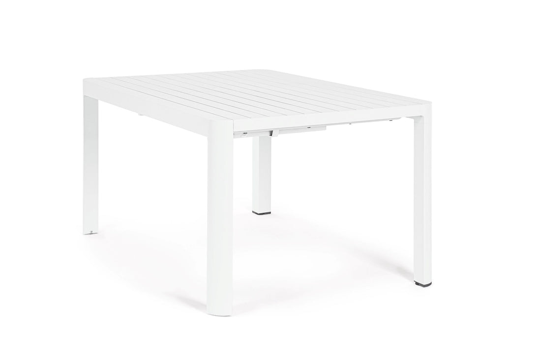 Bizzotto Extendable Square Table Kiplin 149 x 97 / 149 Cm White