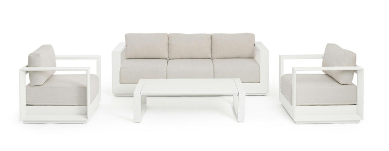 Bizzotto Moses 4 Elements Vapor White Living Room Set