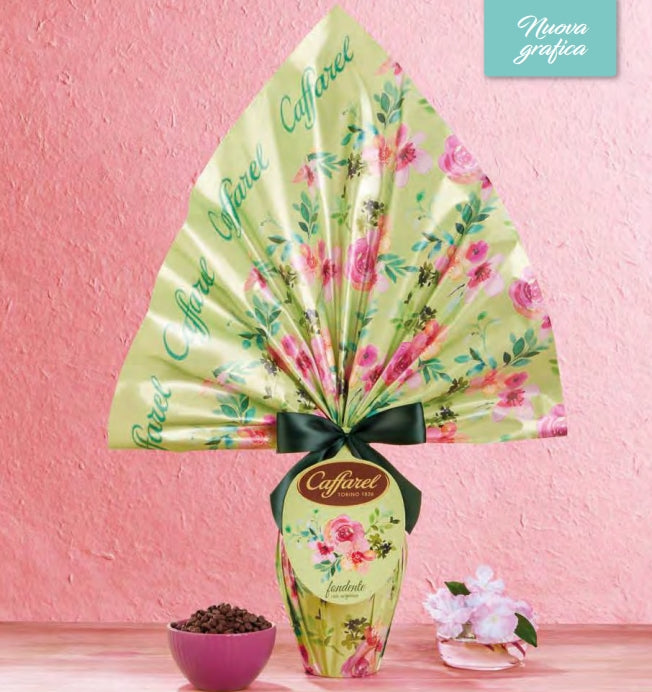 Caffarel Egg Prato in Fiore Milk or Dark 230 Gr 1 Pc