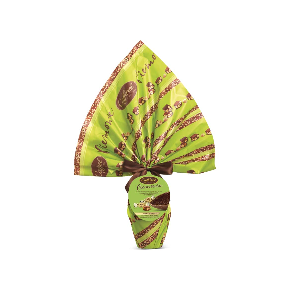 Caffarel Uovo Piemonte Milk, White or Dark 270 Gr 1Pz