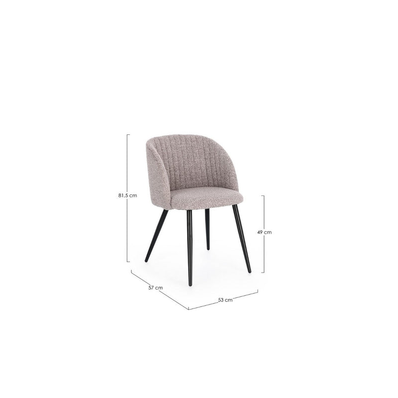 Bizzotto Queen Mink Chair