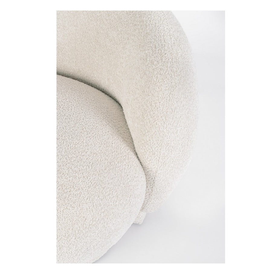 Bizzotto 2-Seater Sofa Tecla Natural