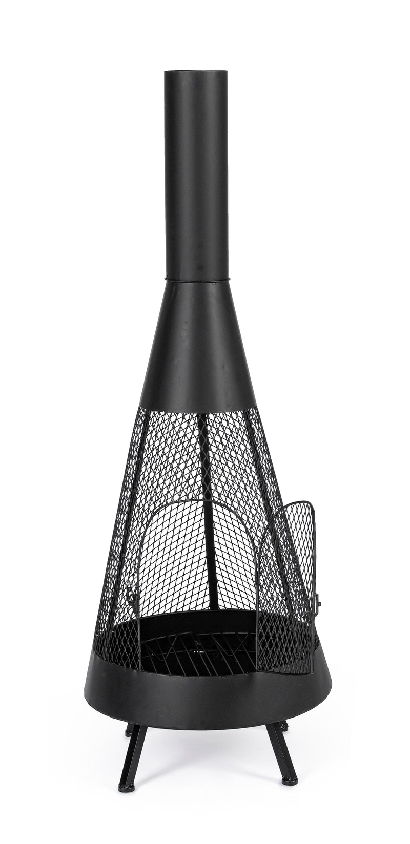bizzotto bizzotto braciere efesto tondo d 50 cm h 138 cm nero ean 8051836293250