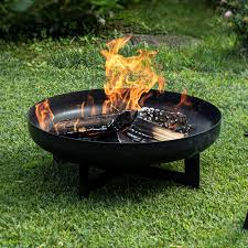 bizzotto bizzotto braciere efesto tondo d 70 cm h 26 cm nero effetto ruggine ean 8051836466821