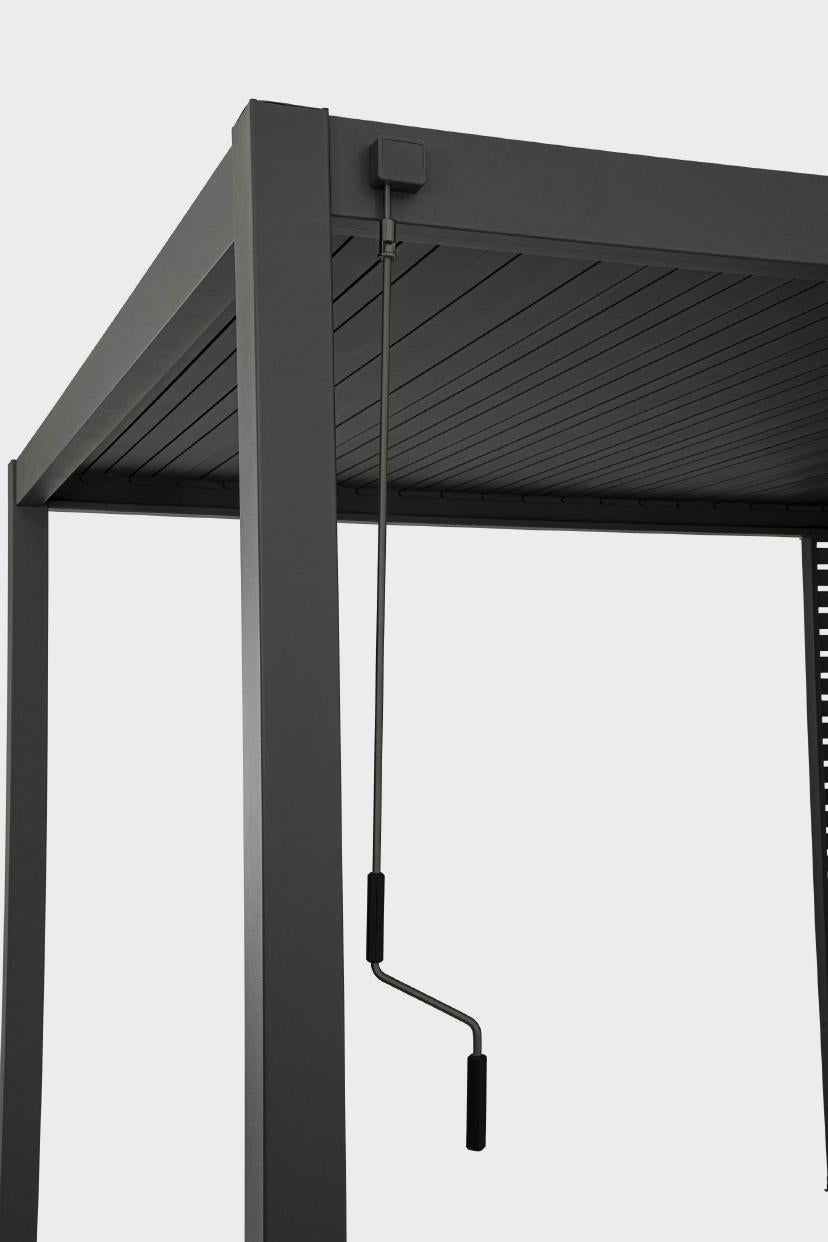 bizzotto bizzotto pergola ocean 3 x 4 mt antracite ean 8051836466883