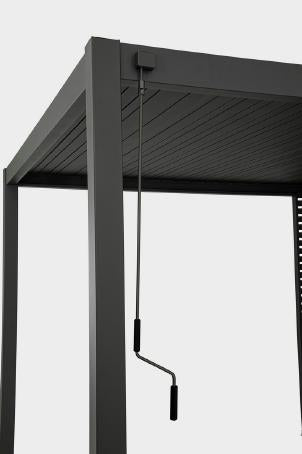 bizzotto bizzotto pergola ocean 36 x 72 mt antracite ean 8051836480001