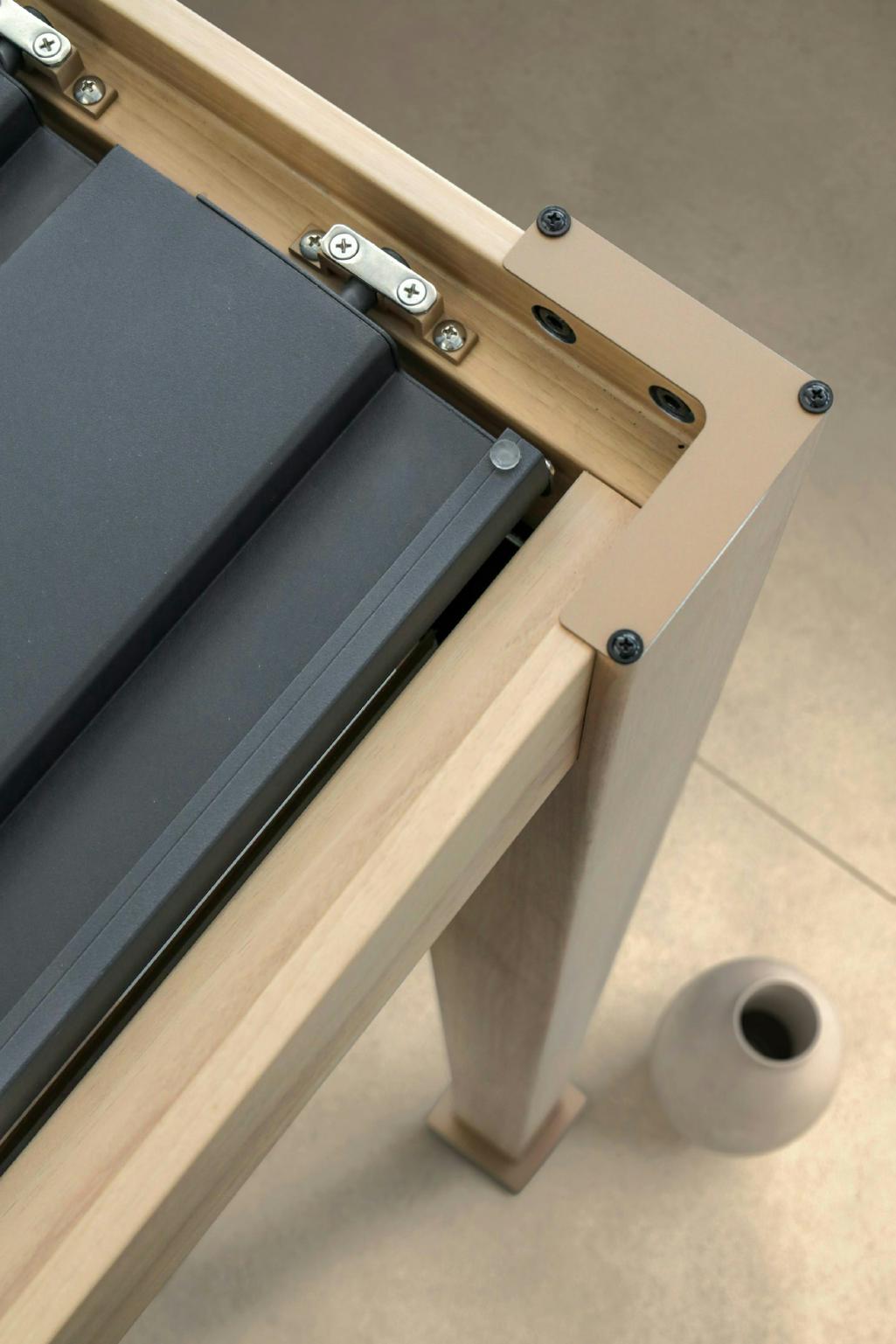 bizzotto bizzotto pergola ocean 3 x 4 mt natural antracite ean 8051836480049