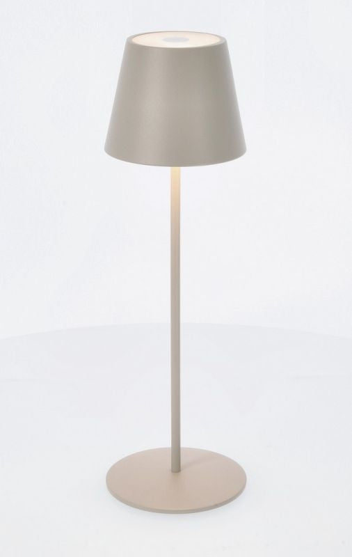 bizzotto bizzotto lampada tavolo etna h 38 cm led tortora ean 8051836469297