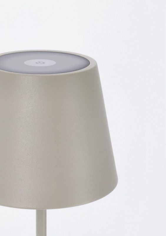 bizzotto bizzotto lampada tavolo etna h 38 cm led tortora ean 8051836469297