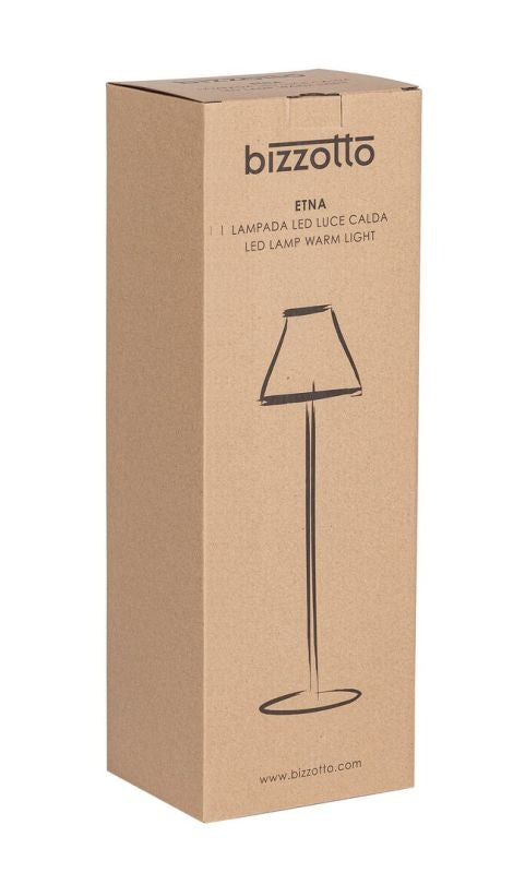 bizzotto bizzotto lampada tavolo etna h 38 cm led tortora ean 8051836469297