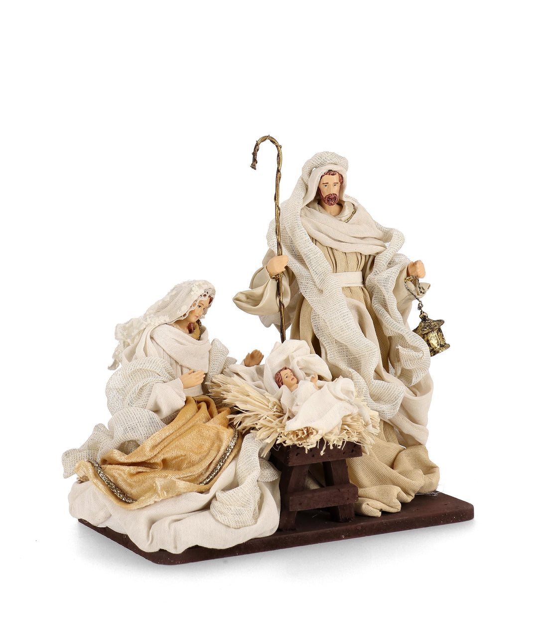 Bizzotto Holy Family Divine Stand H28 | Christmas Decoration