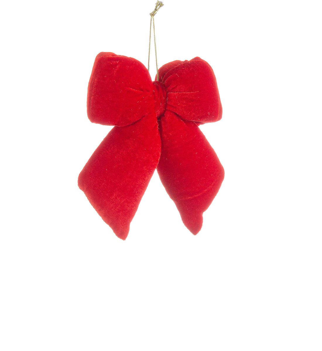 Bizzotto Linsey Bow Pendant H 23 cm Red Christmas Tree Decoration