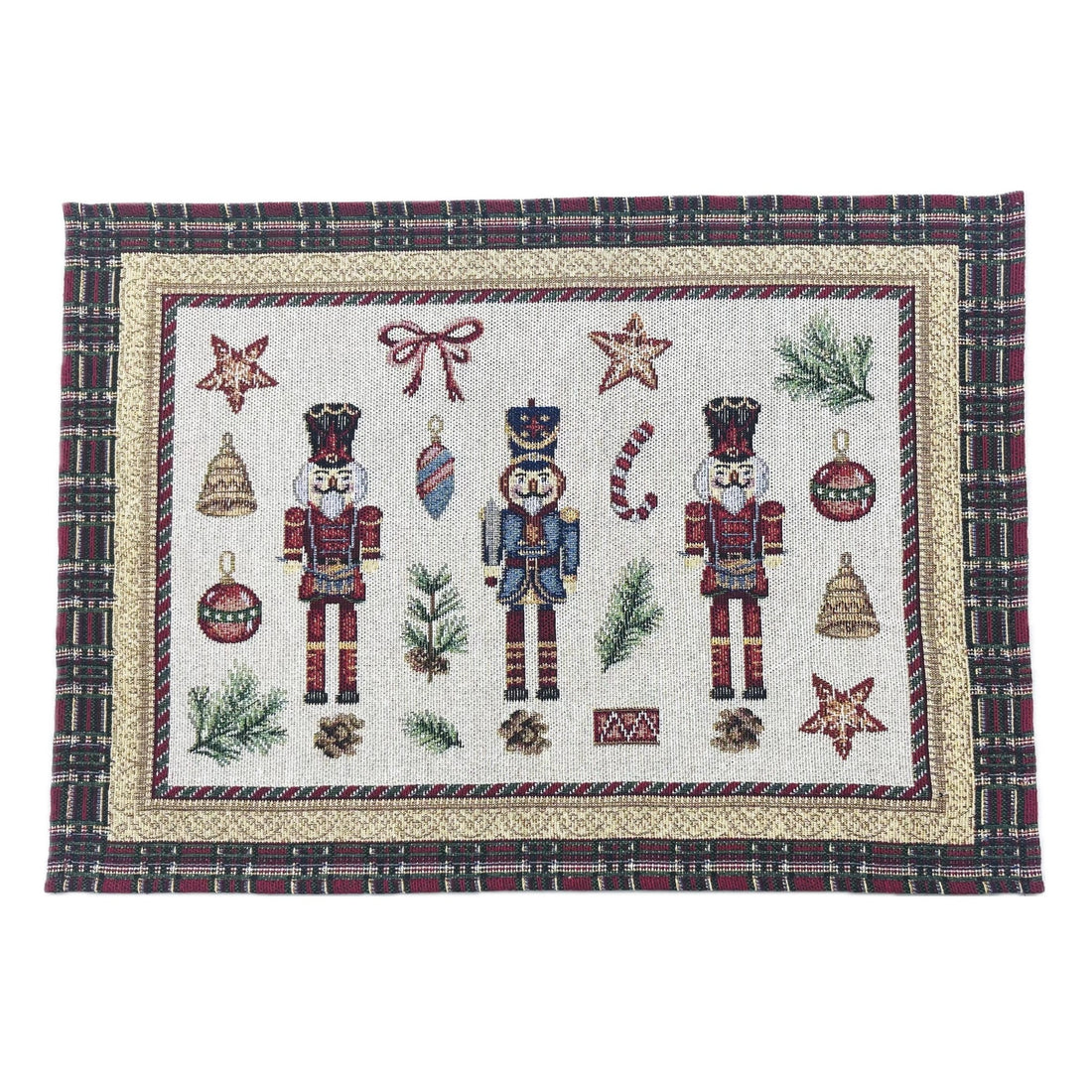 Bizzotto Soldier Placemat 48x33 cm Christmas American Placemat
