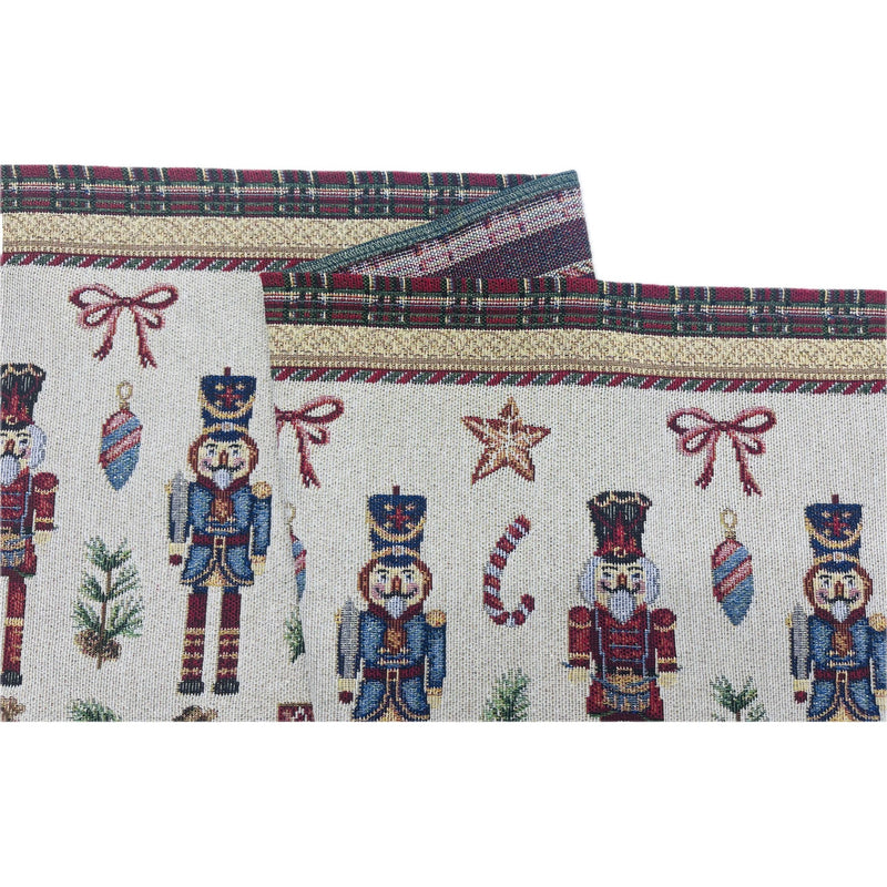 Bizzotto Runner Soldier 183x33 cm Christmas Table Runner