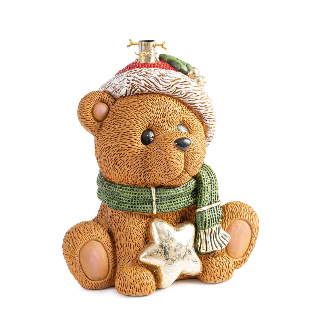 Bizzotto Christmas Tree Base Bear H 54 cm Decorative Christmas Tree Collar