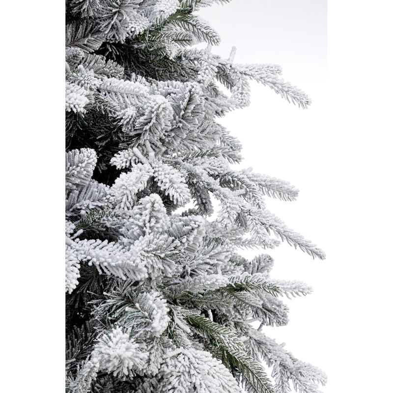 Bizzotto Ritter Frosted Christmas Tree H 180 cm with 2609 Branches and 4400 LEDs