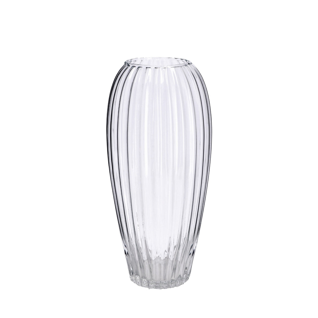 Ad Trend Glass Vase Nellie D 15 Cm H 37 Cm – Tall Decorative Glass Vase for Flowers and Home Decor