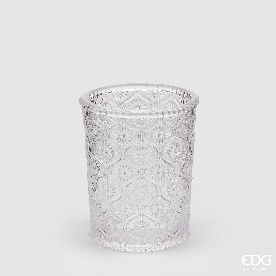 EDG Enzo De Gasperi Deco Glass H10 D8 Natural Transparent