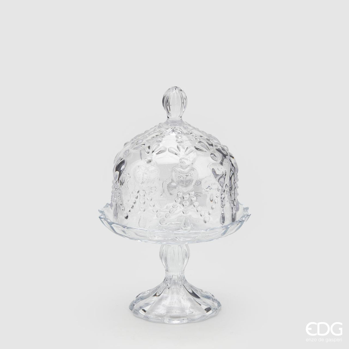 EDG Enzo De Gasperi Liberty Stand with Dome H20 D13.5 Natural Transparent
