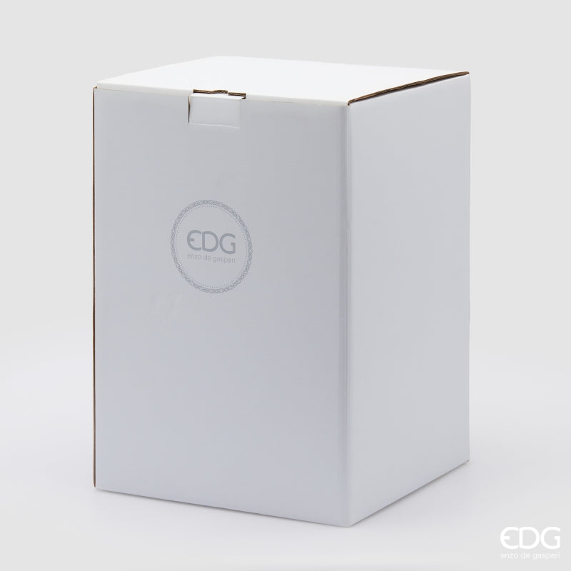 edg enzo de gasperi edg enzo de gasperi vaso gemme ovale h 29 cm l 21 cm l 17 cm vetro light blue ean 8059824456489