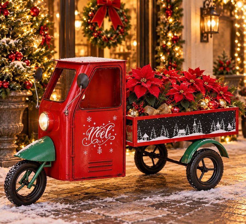 Ad Trend Apecar Planter Christmas Decoration in Natural Iron 155x74xH94 cm