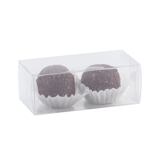 Scotton Transparent Sugared Almonds Case 130 x 35 x 25 Mm 10 Pcs