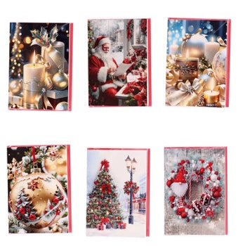 Ad Trend Christmas Greetings Card with Envelope Assorted 12x17 cm 1 Pcs – Christmas Gift Card