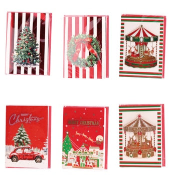Ad Trend Christmas Greeting Card with Envelope Assorted 12x17 cm 1 Pc – Christmas Gift Card