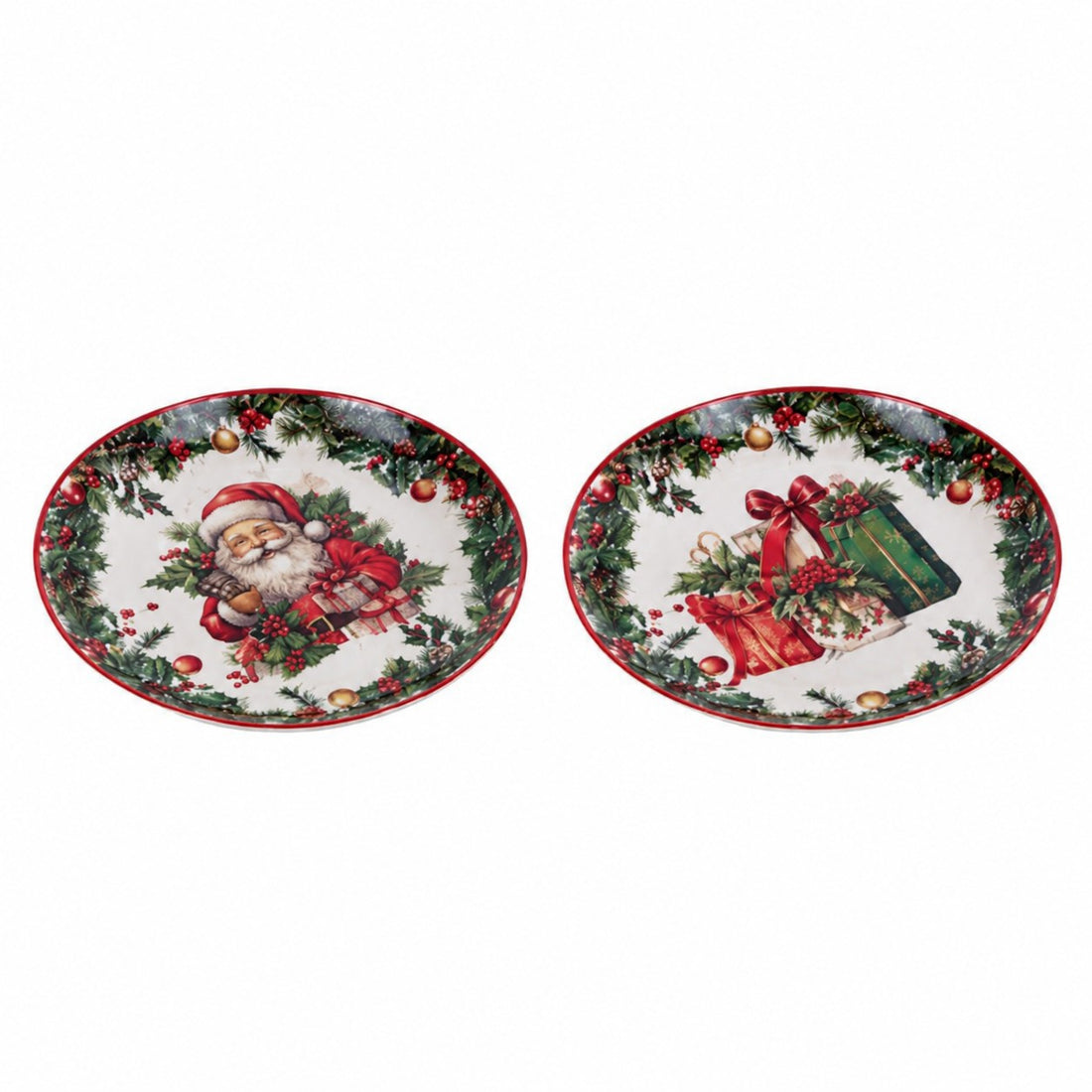 Ad Trend Dinner Plate Christmas Design Assorted Ø27 cm 1 pcs – Christmas Table Accessory