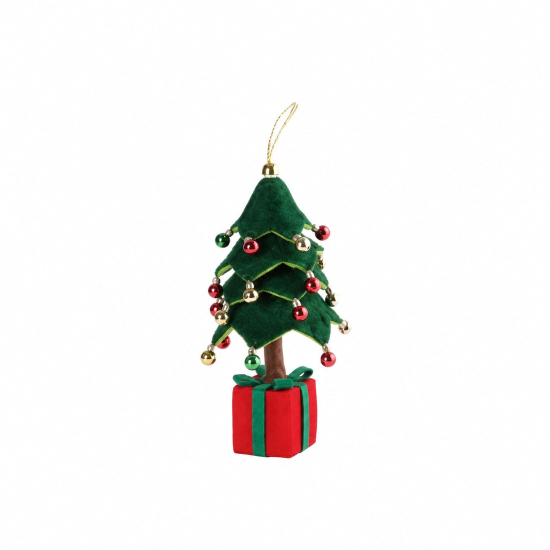 Ad Trend Decorative Christmas Tree with Green and Red Gift Box 20x20xH45 cm – Christmas Home Decoration