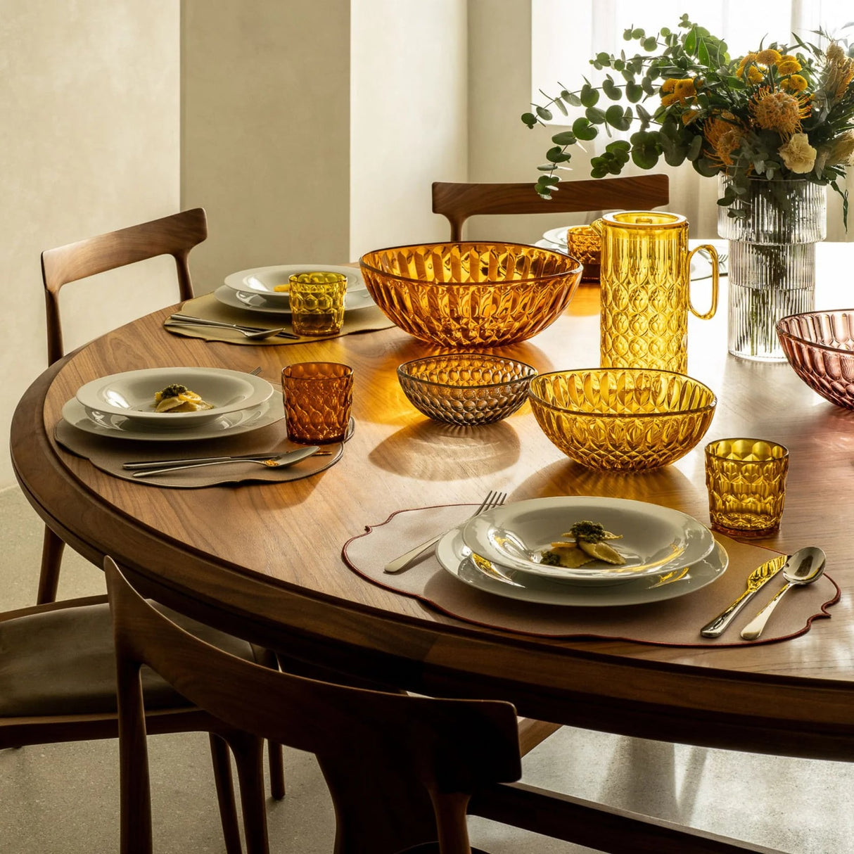 guzzini guzzini contenitore vanity bio based d 12 cm giallo zafferano ean 8008392391104