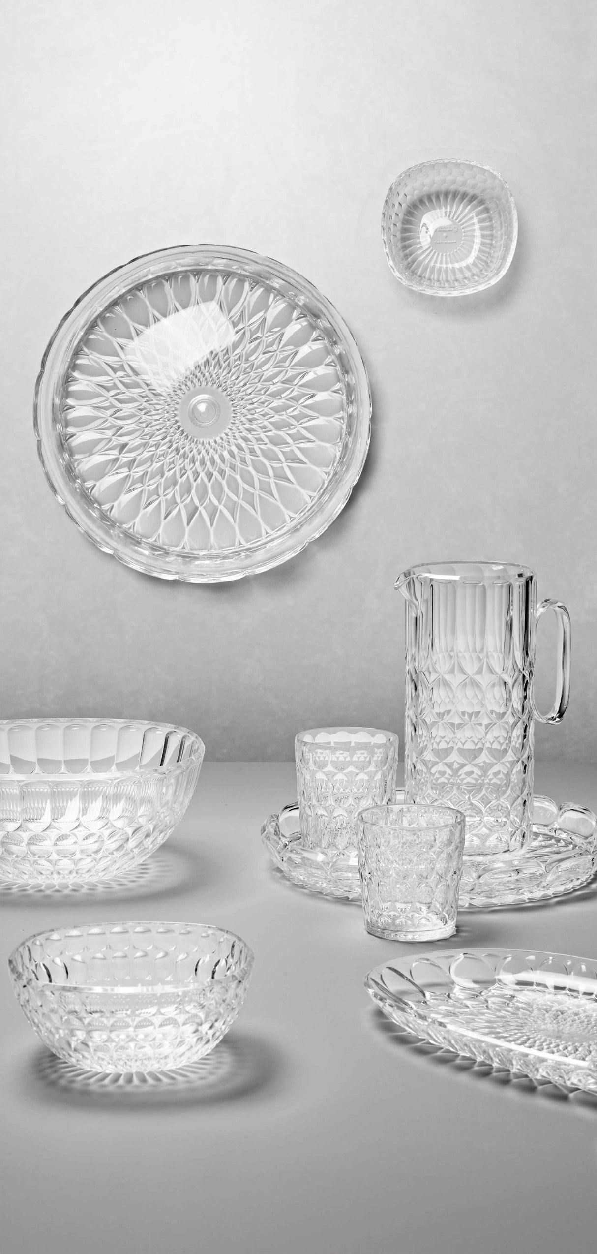 guzzini guzzini caraffa vanity bio based 113 x 169 cm h 288 cm trasparente ean 8008392395690