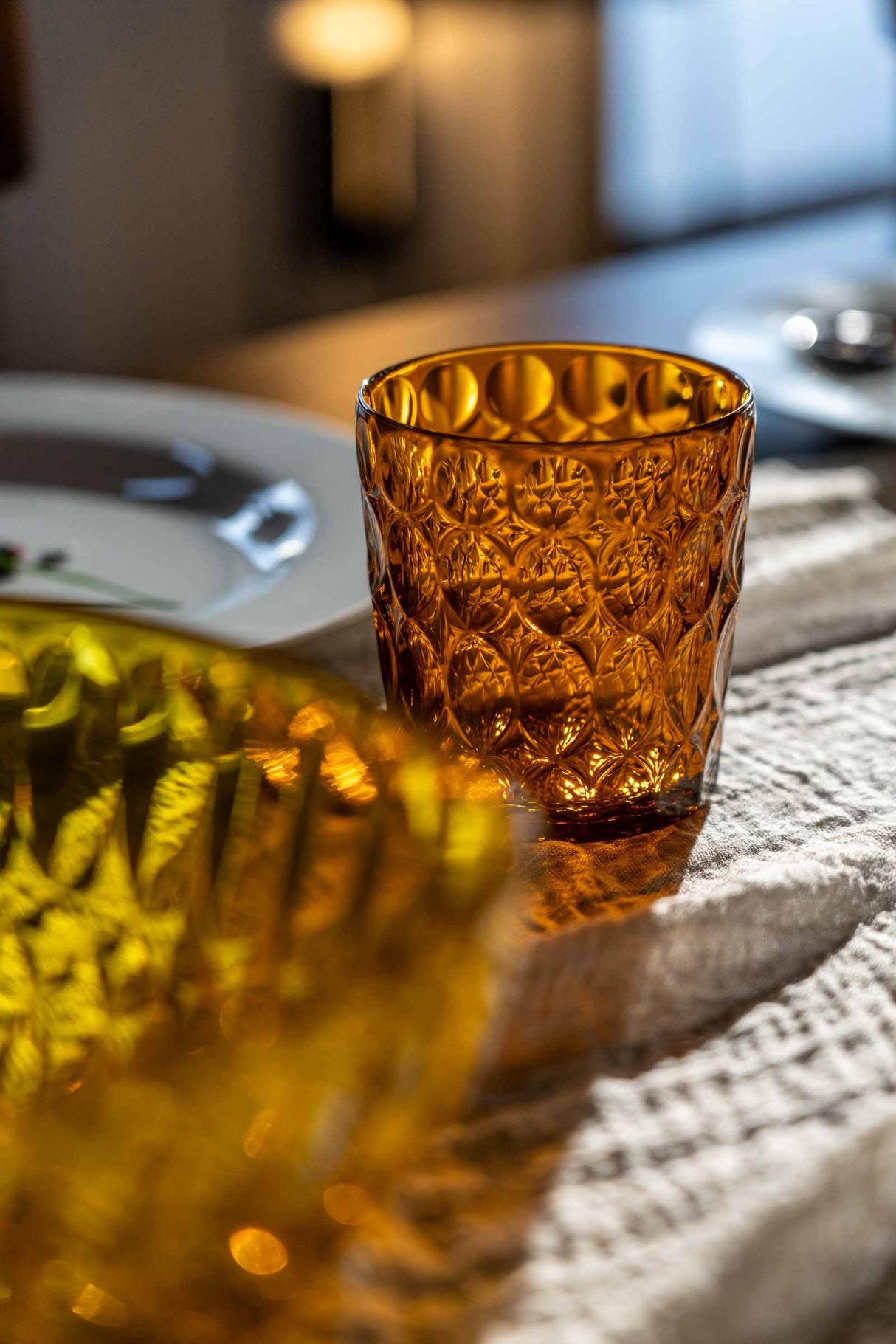 guzzini guzzini portabicchieri vanity bio based 12 x 103 cm h 1830 cm giallo zafferano ean 8008392400905