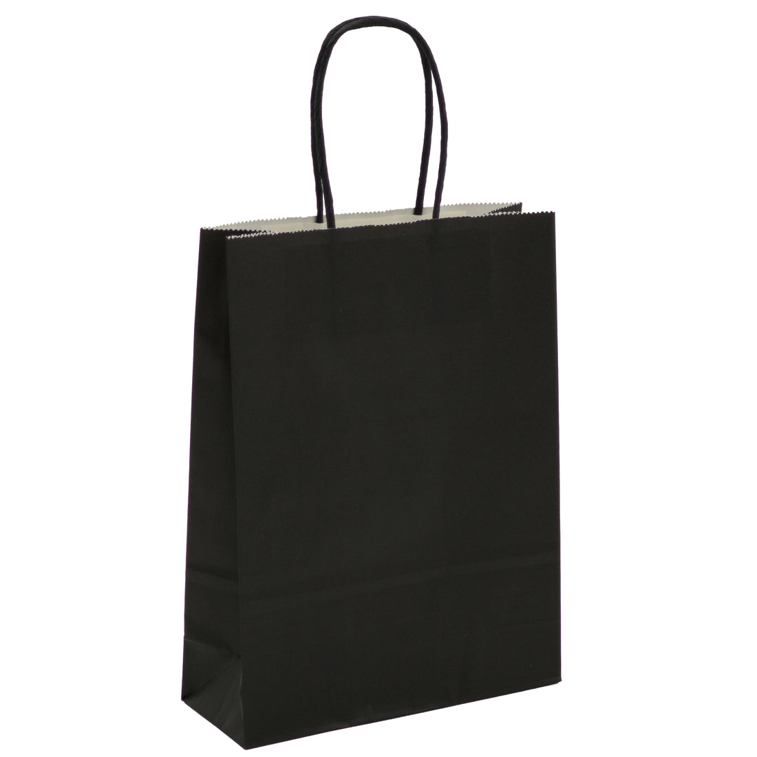 L'Arcolaio Black Kraft Shopper Christmas Gifts 18x7x24 cm Pack of 10 pcs