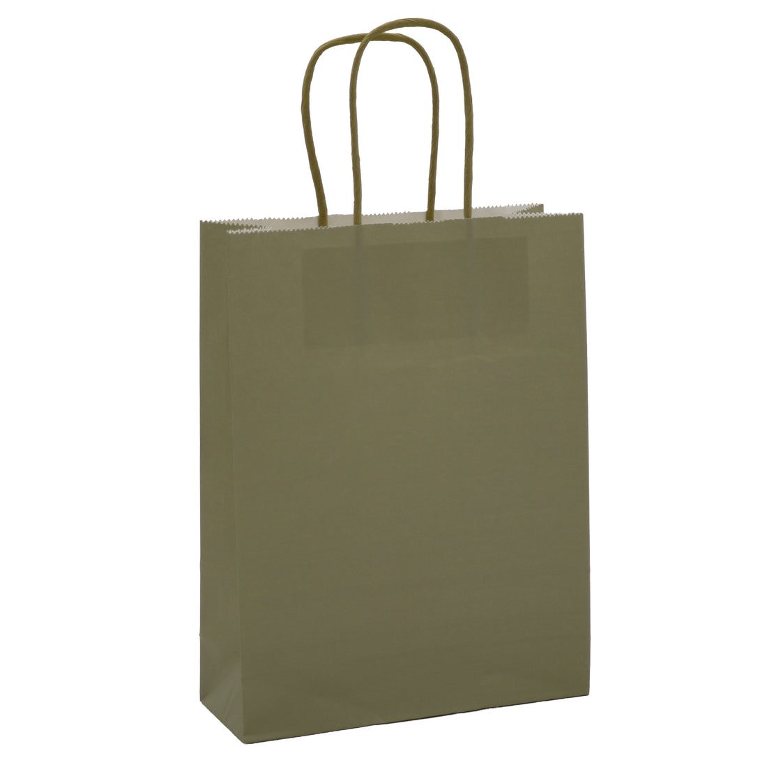 L'Arcolaio Green Kraft Shopper Gift Bags 18x7x24 cm Pack of 10