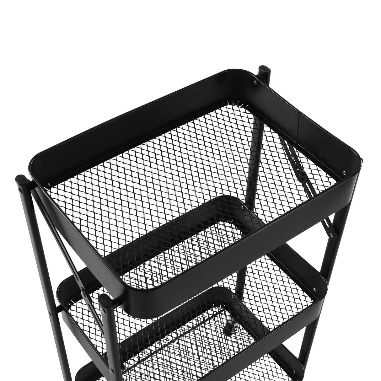 Versa Black Metal Folding Cart