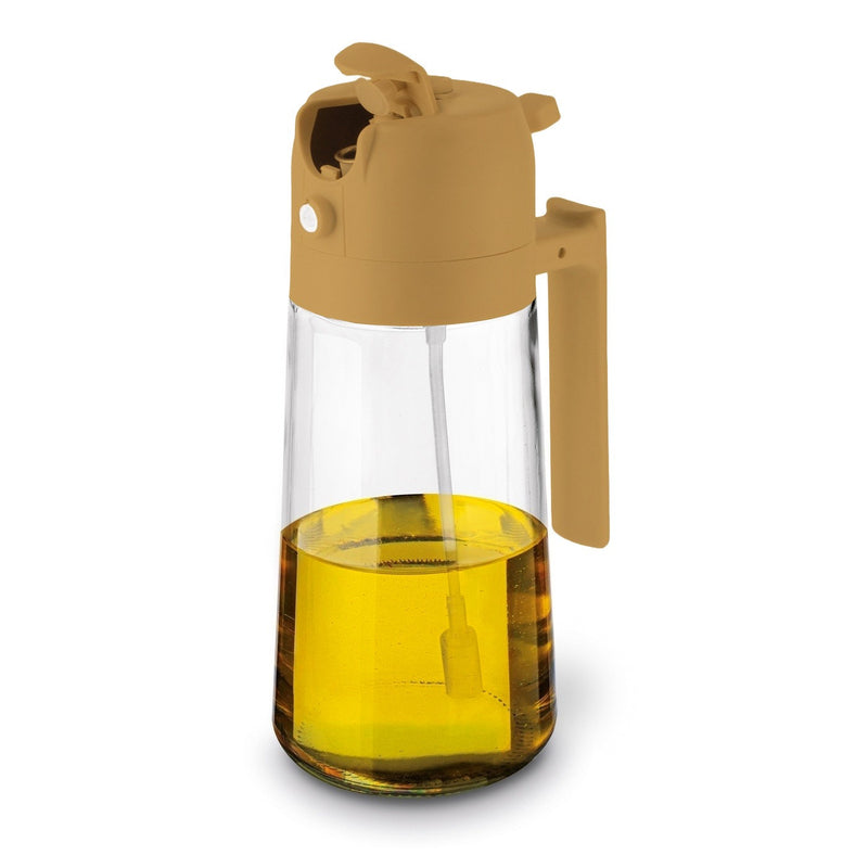 Pour Oil Spray Dispenser 450ml Cream