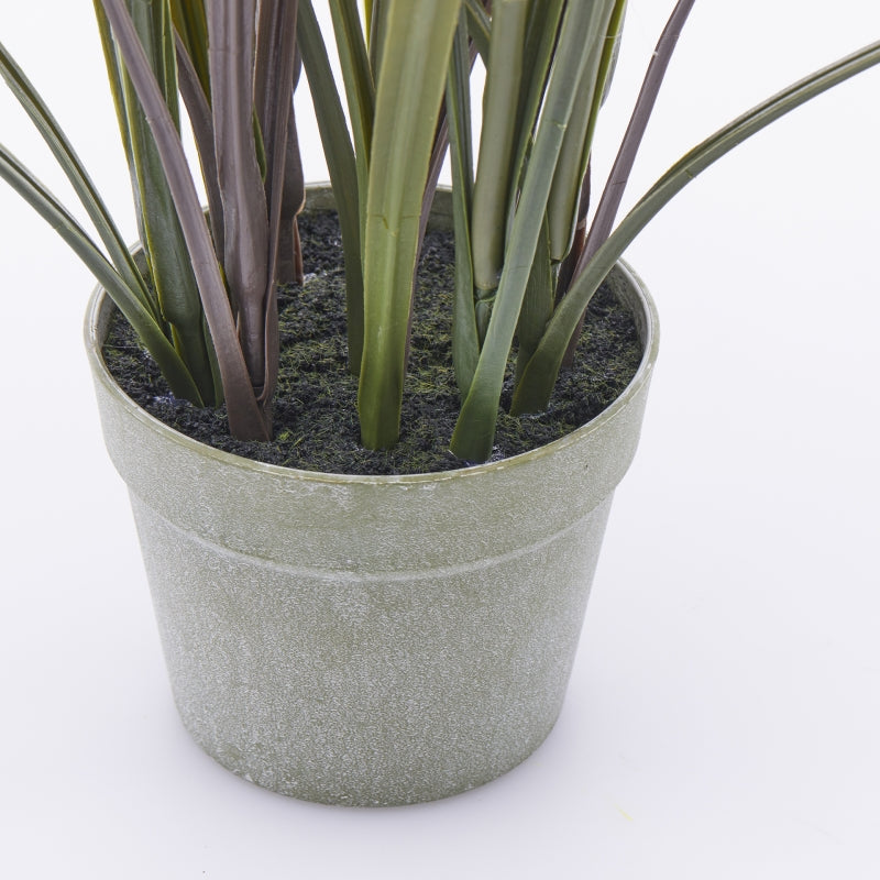 EDG Enzo De Gasperi Festuca with Vase H 122 Cm Green Color