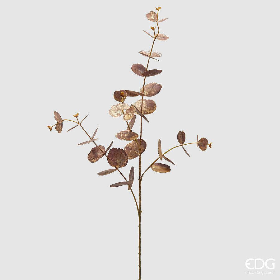 EDG Enzo De Gasperi Eucalyptus Branch H 89 Cm Plastic Garnet