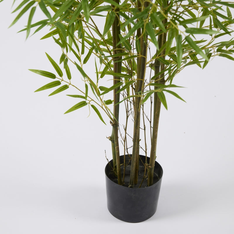 EDG Enzo De Gasperi Bamboo with Vase H 150 cm Green Color