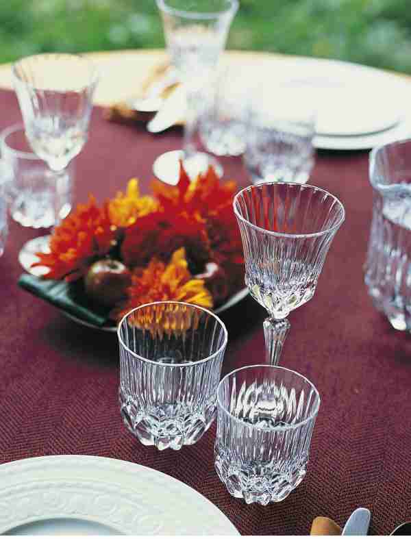 RCR Cristalleria Italiana Adagio - 2 - Set of 6 Glass Wine Glasses