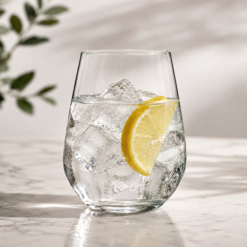 RCR Cristalleria Italiana Universum - U43 - Set of 6 Water Glasses in Glass