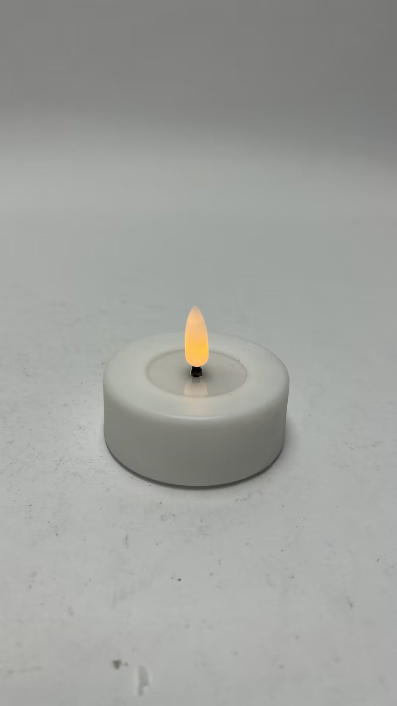 Bonturi Home TEALIGHT 6x2.5 Cm REMOTE CONTROL Pk 4 Pcs
