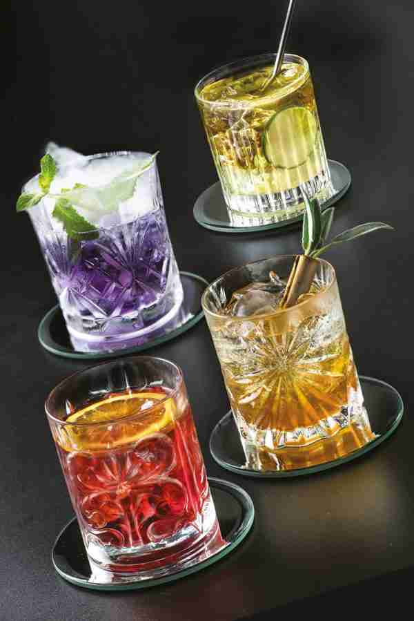 RCR Cristalleria Italiana Mixology - DOF Set of 4 Crystal Glasses